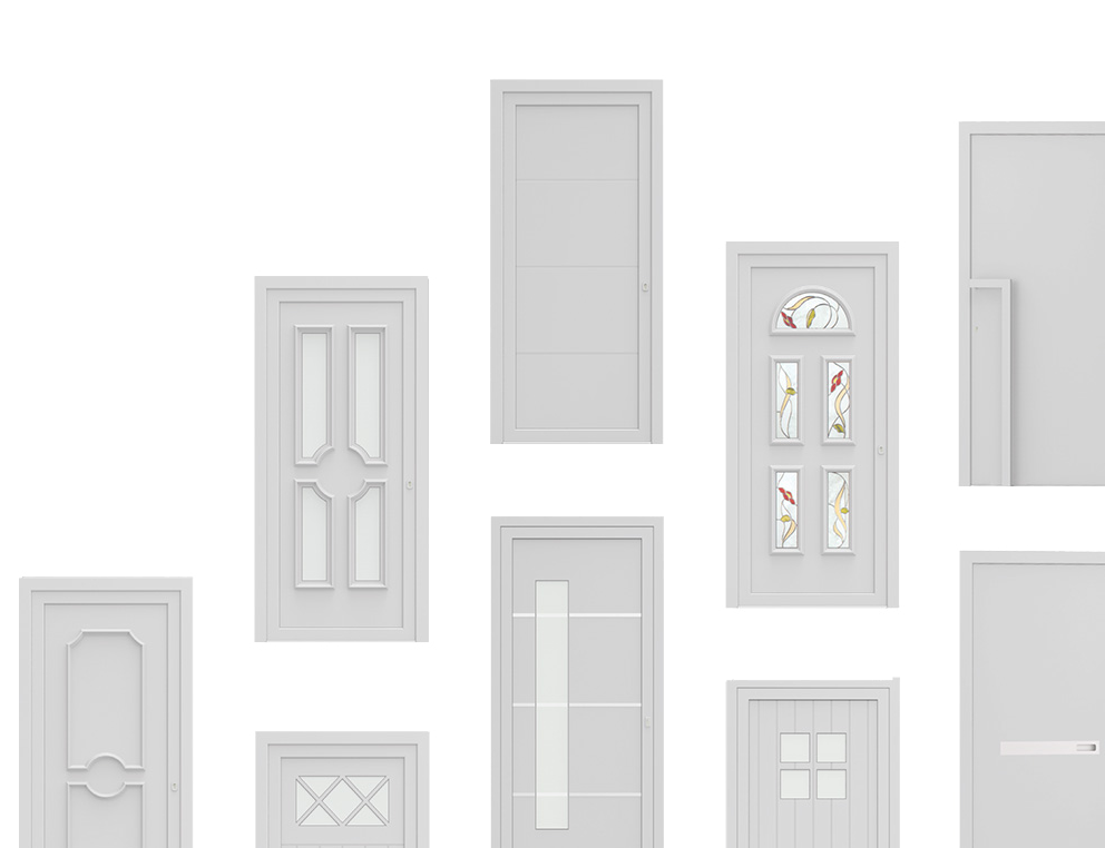 Moderne ou classique, trouvez la porte d'entrée qui correspond à votre style.