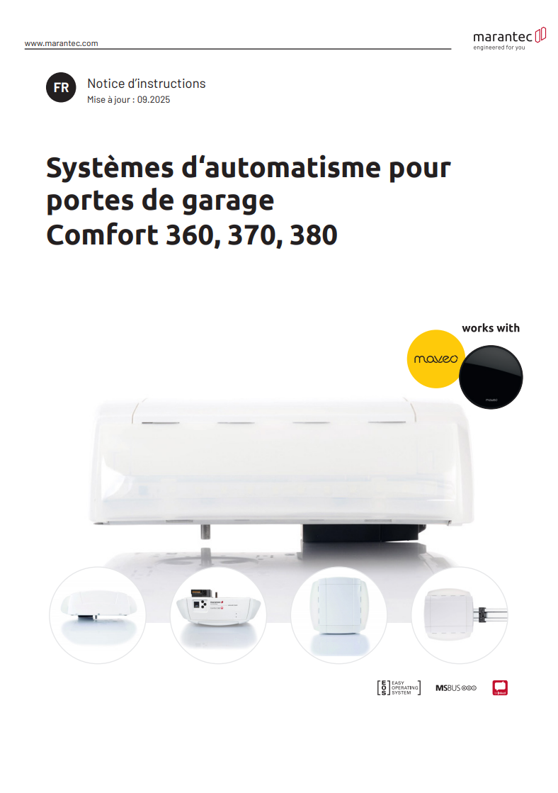 Marantec - Comfort 360, 370, 380
