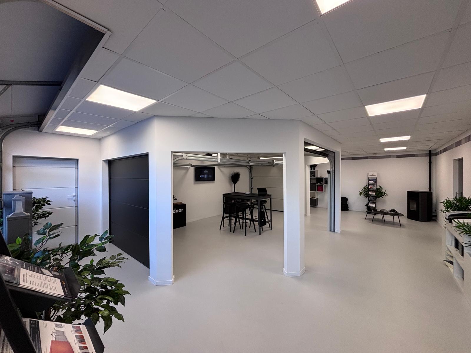 Venez voir nos portes en vrai - showroom E-sidoor a Leval-Trahegnies