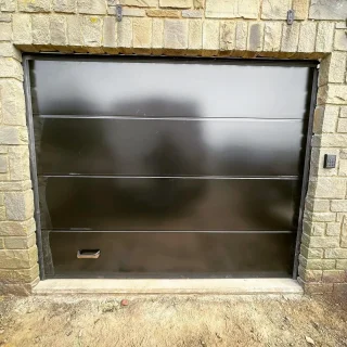 Porte Alutech 45mm RAL9005