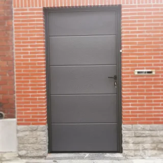 Porte indé. alignée